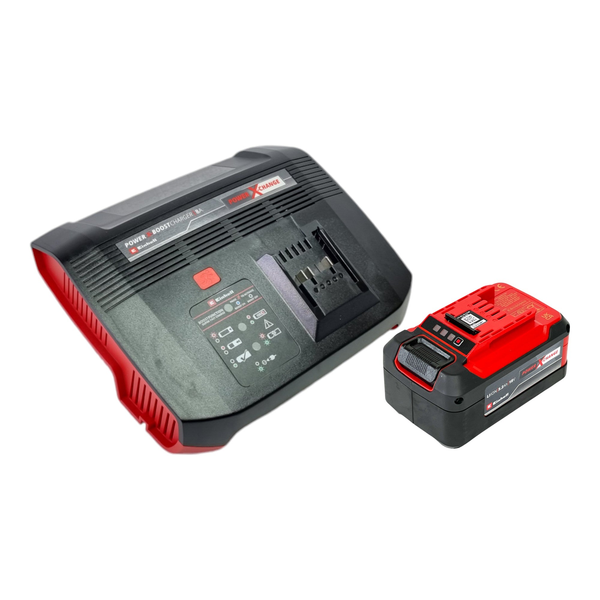 Einhell PXC Starter Kit 18 V 1x Power X Change Plus Akku 18 V 5 2 Ah Li Ion 4511437 Power X Boostcharger 8A Schnell Ladegeraet 4512155  0 - toolbrothers