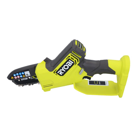 RYOBI RY18PSX10A tronçonneuse sans fil 18 V 10 cm Brushless + 1x batterie 5,0 Ah + chargeur