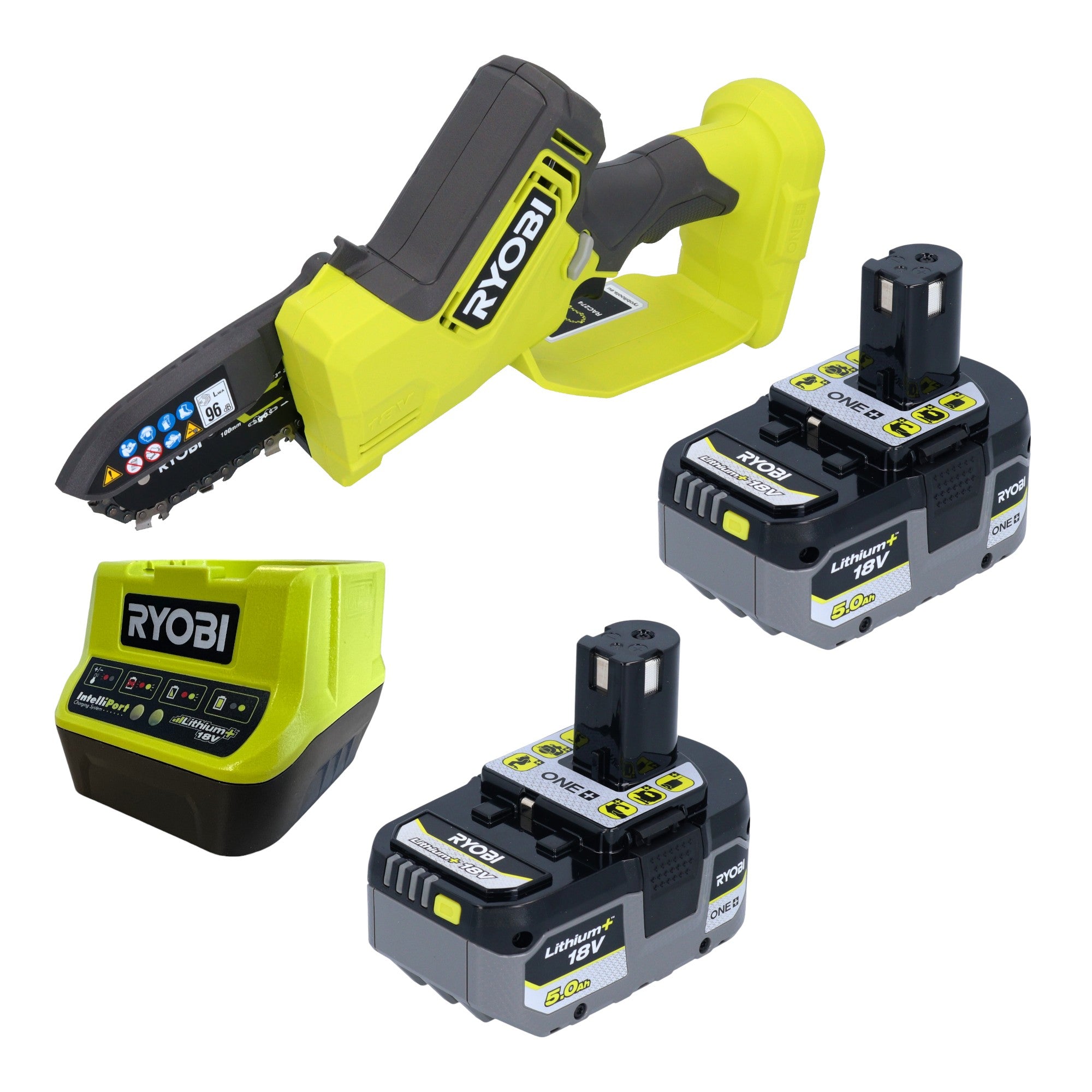 RYOBI RY18PSX10A Akku Astsaege 18 V 10 cm Brushless 2x Akku 5 0 Ah Ladegeraet 0 - toolbrothers