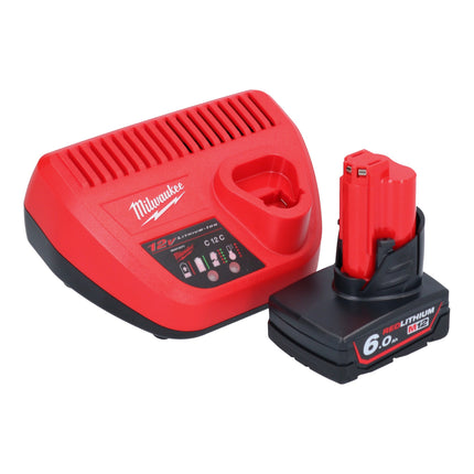 Milwaukee M12 BPRT 501 Akku Blindnietgeraet 12 V 20 32 mm 1x Akku 6 0 Ah Ladegeraet 2 - toolbrothers