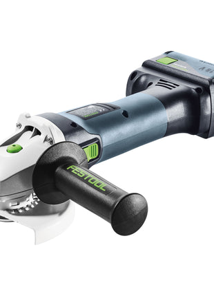 Amoladora angular a batería Festool AGC EB-Basic-5.0 18 V 125 mm sin escobillas (577031) + 1x batería 5,0 Ah + Systainer - sin cargador