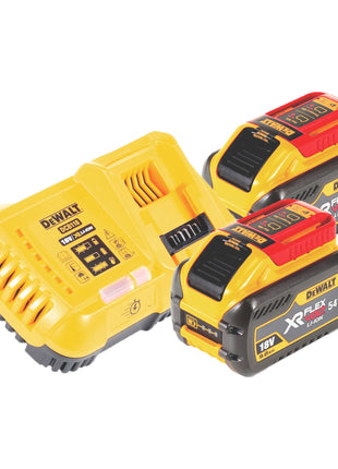 Motosierra a batería DeWalt DCMCS 574 X2 54 V FlexVolt 45 cm sin escobillas + 2x baterías 9,0 Ah + cargador