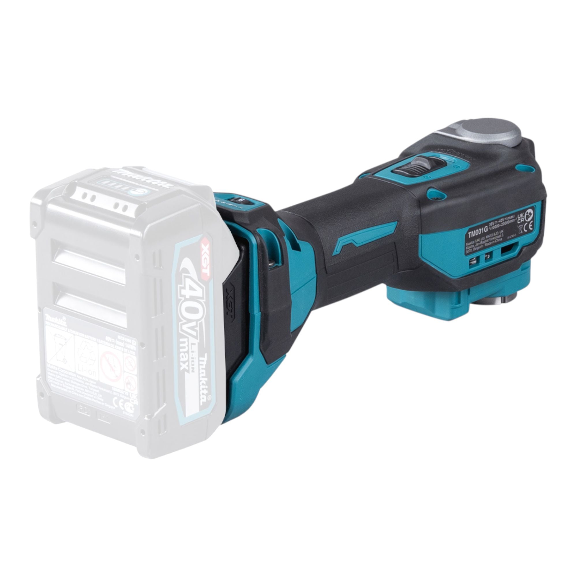 Makita TM 001 GZ Akku Multifunktionswerkzeug 40 V max Starlock Max Brushless Solo ohne Akku ohne Ladegeraet 2 - toolbrothers