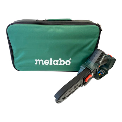 Metabo MS 18 LTX 15 Akku Gehoelzsaege 18 V 15 cm 5 m s 1x Akku 4 0 Ah Tasche ohne Ladegeraet 1 - toolbrothers