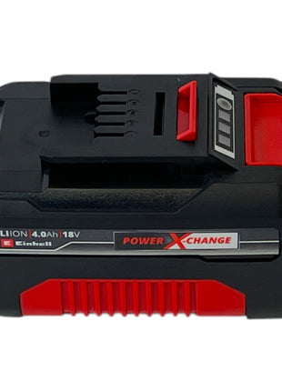 Batería Einhell 2x Power X-Change 18 V 4,0 Ah Li-Ion (2x 4511396) con indicador de nivel de carga