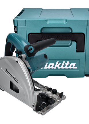 Makita SP 6000 J Scie plongeante 1300 watts 165 x 20 mm + rail de guidage 1500 mm + Makpac