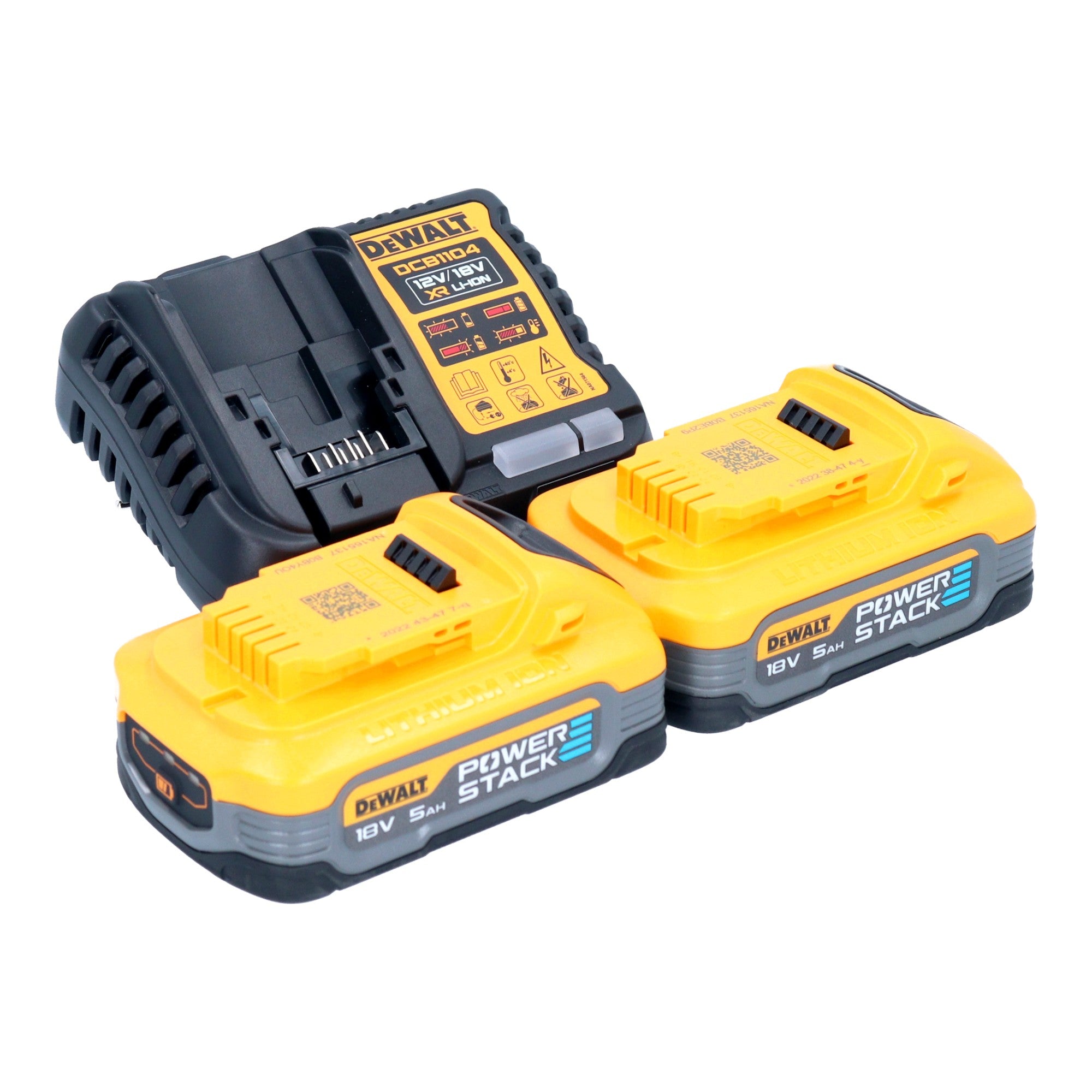 DeWalt DCN 660 H2 Akku Nagler 18V 32 63 mm Brushless 2x Powerstack Akku 5 0 Ah Ladegeraet 3 - toolbrothers