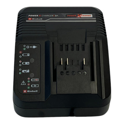 Einhell PXC Starter Kit 2x batterie Power X-Change 18 V 2,5 Ah ( 2x 4511516 ) + chargeur Power X-Change 18 V 3 A ( 4514095 )