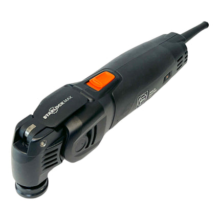 Fein Multimaster MM 700 Max Outil multifonctions 450 W Starlock Max Black Edition + kit d'accessoires de ponçage 63 pces + L-Boxx