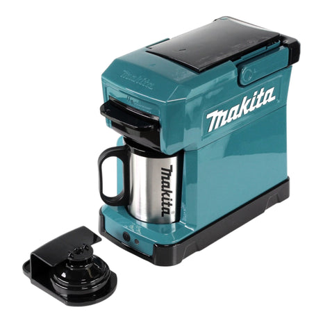 Makita DCM 501 M Cafetière sans fil 12 V maxi / 18 V + 1x batterie 4,0 Ah - sans chargeur