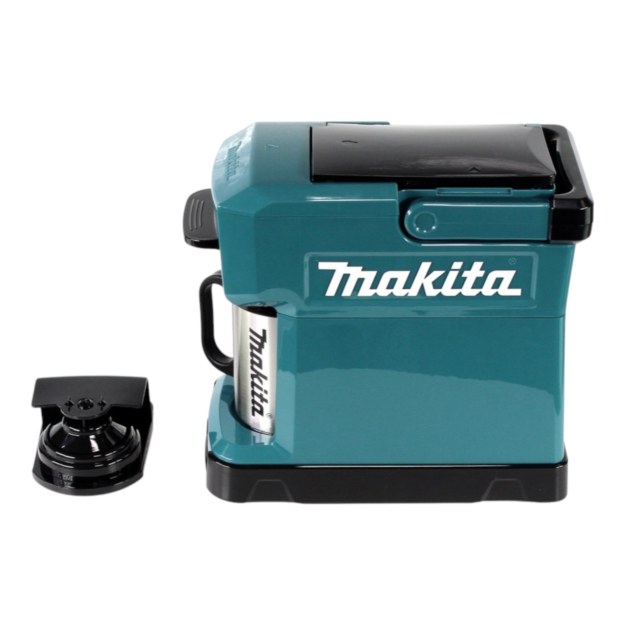 Makita DCM 501 SG Akku Kaffeemaschine 12 V max 18 V 1x Akku 6 0 Ah Ladegeraet 2 - toolbrothers