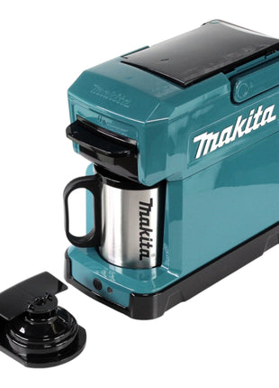 Makita DCM 501 SG2 Akku Kaffeemaschine 12 V max. / 18 V + 2x Akku 6,0 Ah + Ladegerät