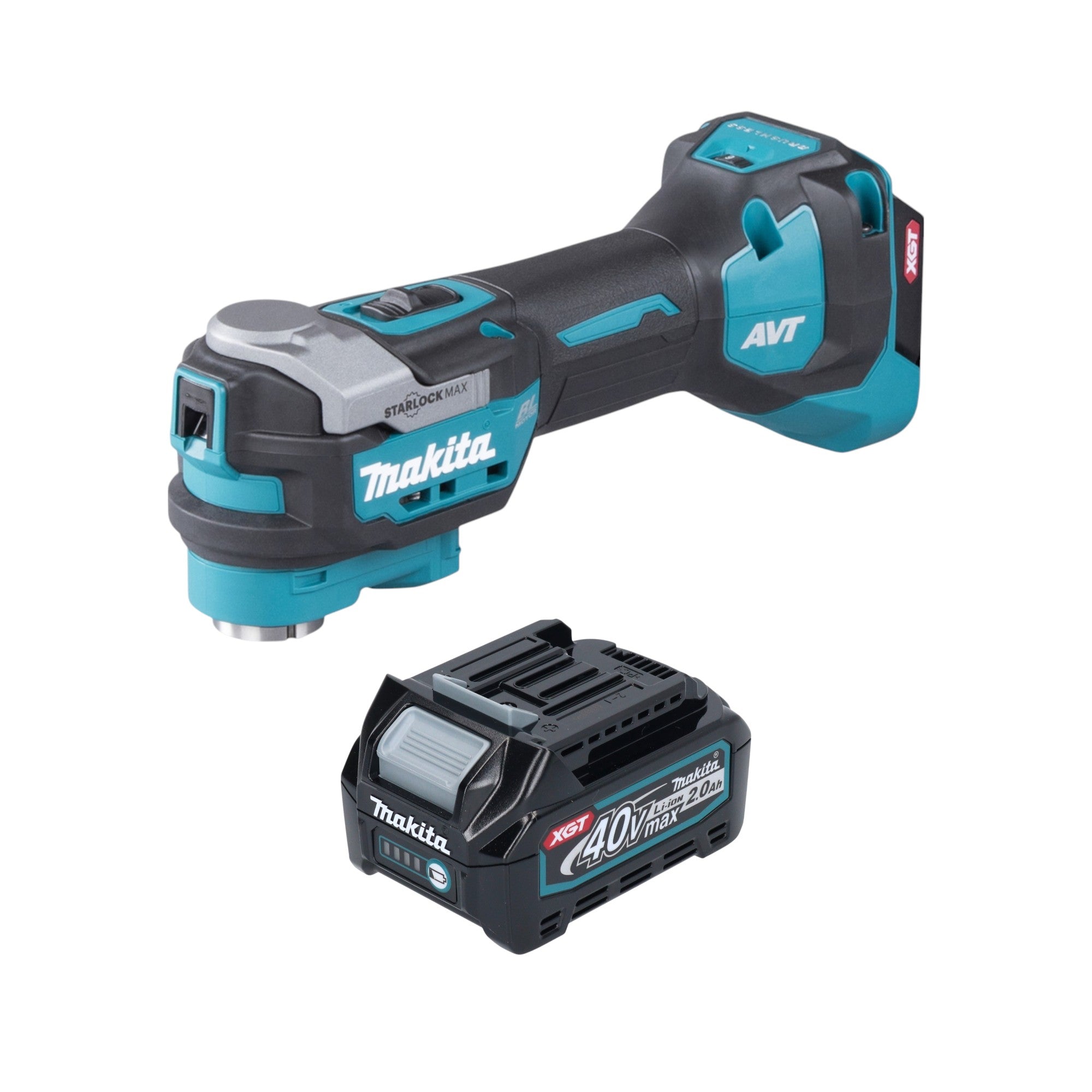 Makita TM 001 GA1 Akku Multifunktionswerkzeug 40 V max Starlock Max Brushless 1x Akku 2 0 Ah ohne Ladegeraet 0 - toolbrothers