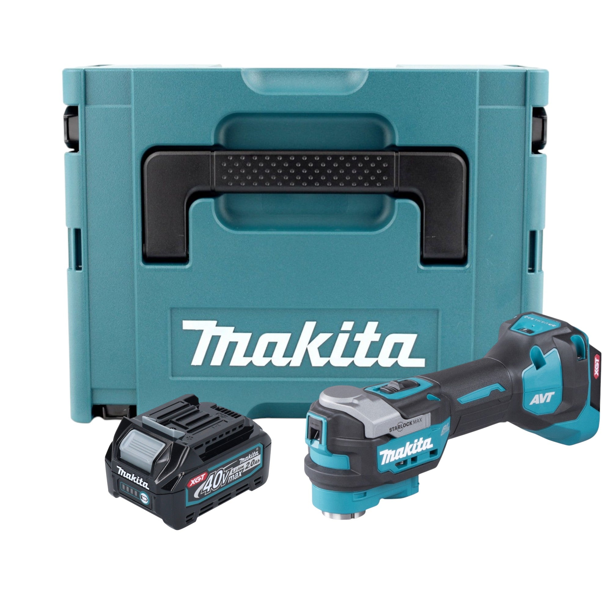 Makita TM 001 GA101 Akku Multifunktionswerkzeug 40 V max Starlock Max Brushless 1x Akku 2 0 Ah Makpac ohne Ladegeraet 0 - toolbrothers