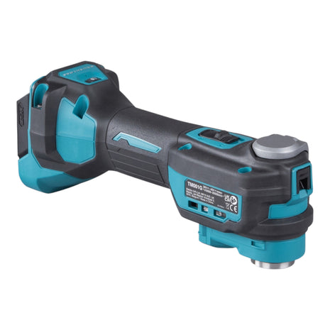 Makita TM 001 GM201 Outil multifonctions sans fil 40 V max Starlock Max Brushless + 2x batterie 4,0 Ah + chargeur + Makpac