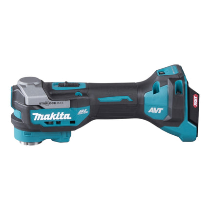 Makita TM 001 GT201 Outil multifonctions sans fil 40 V max Starlock Max Brushless + 2x batterie 5,0 Ah + chargeur + Makpac