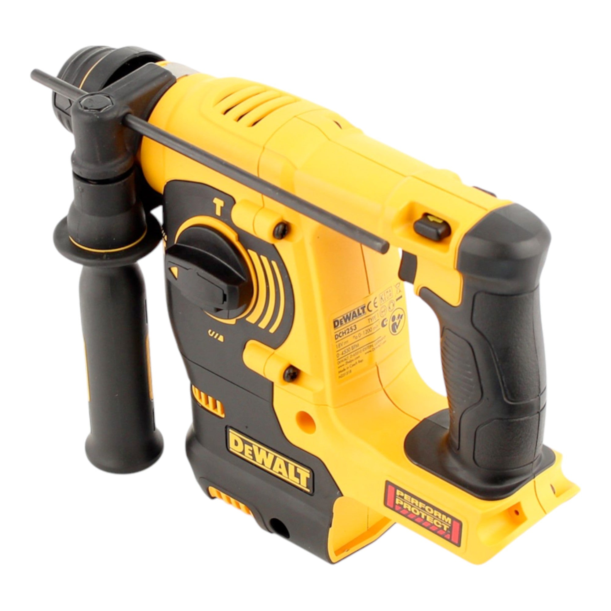 DeWalt DCH 253 N Akku Kombihammer 18 V 2 1 J SDS plus 1x Akku 2 0 Ah ohne Ladegeraet 4 - toolbrothers