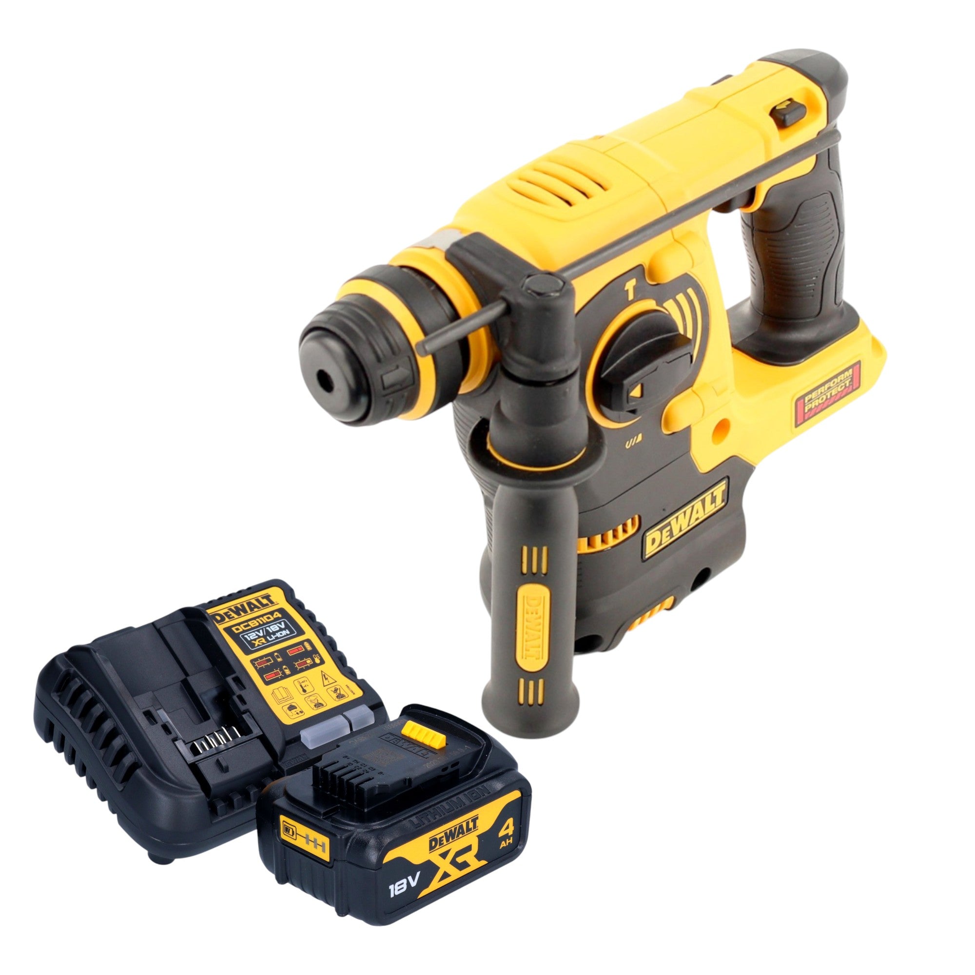 DeWalt DCH 253 M1 Akku Kombihammer 18 V 2 1 J SDS plus 1x Akku 4 0 Ah Ladegeraet 0 - toolbrothers