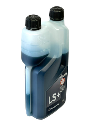 Husqvarna 3x LS+ Zweitakt Öl 1 Liter ( 3x 578037002 ) - 2 Stroke Oil - Low Smoke Oil