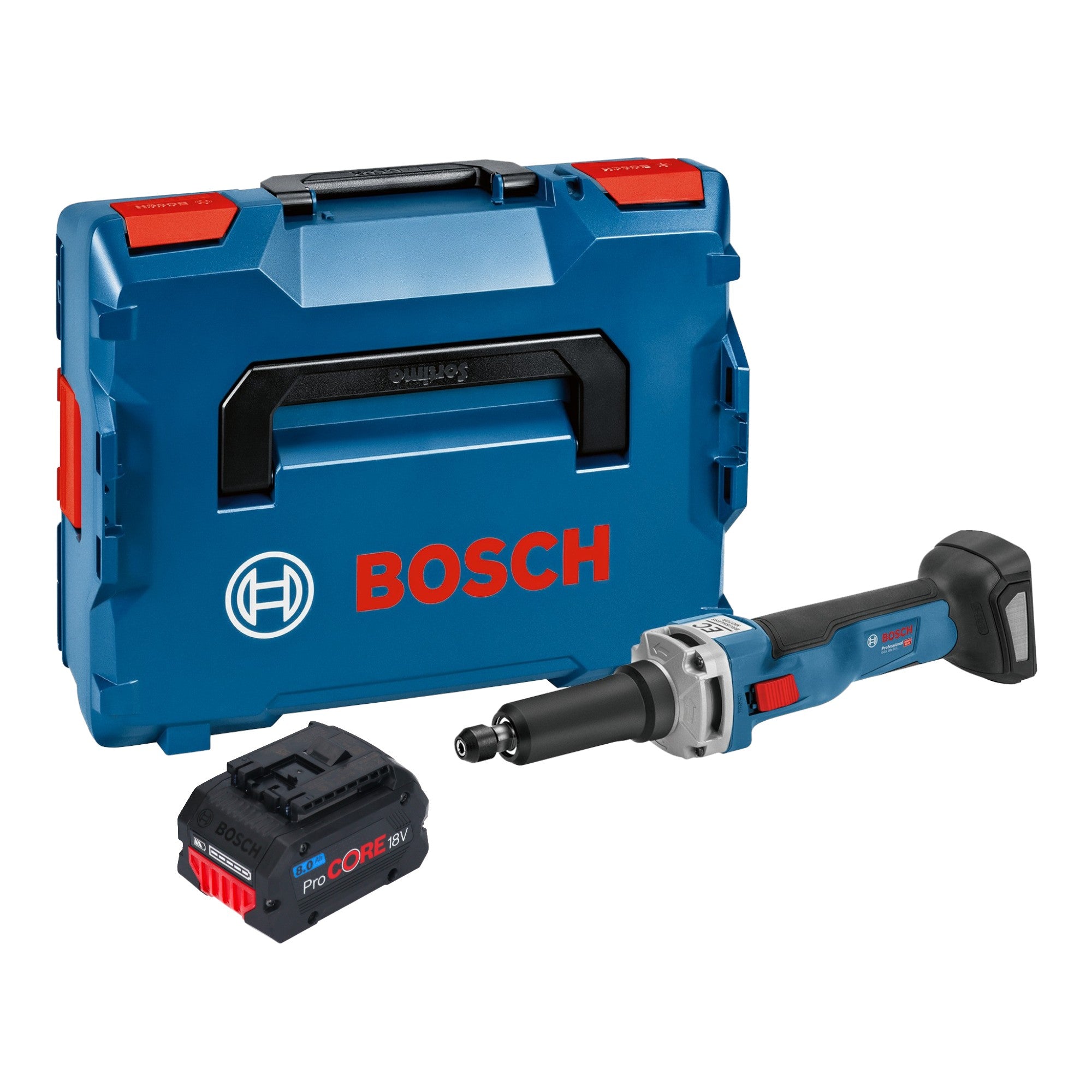Bosch GGS 18V 23 LC Professional Akku Geradschleifer 18 V Brushless 1x ProCORE Akku 8 0 Ah L Boxx ohne Ladegeraet 0 - toolbrothers