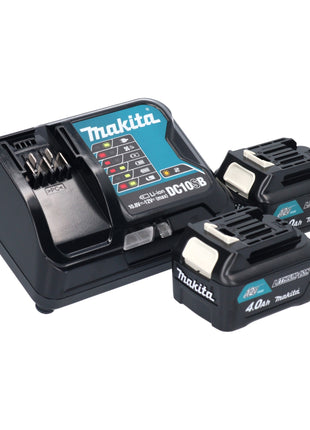 Makita UB 100 DSM Batterie Geblse 12 V maxi + 2x batterie 4,0 Ah + chargeur