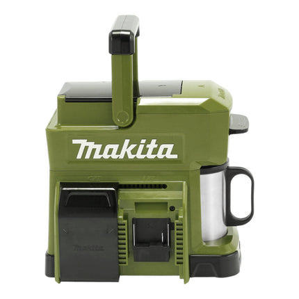 Makita DCM 501 ZO Cafetière sans fil 12 V maxi / 18 V Olive - Outdoor Adventure Edition Solo - sans batterie, sans chargeur
