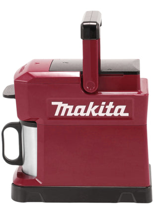 Cafetera de batería Makita DCM 501 FAR 12 V máx. / 18 V roja + 1x batería 3,0 Ah - sin cargador