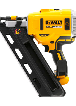 Clavadora de tiras a batería DeWalt DCN 692 D2 18 V 50 - 90 mm sin escobillas + 2x baterías 2,0 Ah + cargador