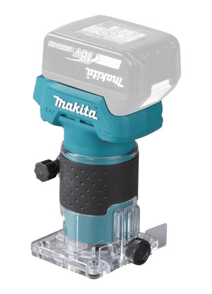 Makita DRT 52 ZJ Akku Kantenfräse 18 V 6 mm Brushless + Makpac - ohne Akku, ohne Ladegerät