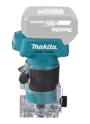 Makita DRT 52 Y1J fraiseuse de chant sans fil 18 V 6 mm Brushless + 1x batterie 1,5 Ah + Makpac - sans chargeur