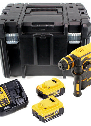 DeWalt DCH 253 M2 Akku Kombi Bohrhammer 18 V 2,1 J SDS plus + 2x Akku 4,0 Ah + Ladegerät + TSTAK - Toolbrothers