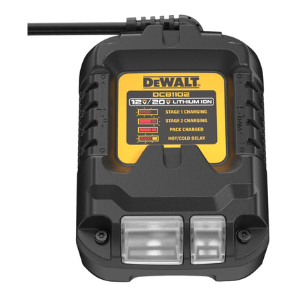 DeWalt DCB 1102 D1 Kit de démarrage sans fil 18 V avec 1x batterie 2,0 Ah + chargeur DCB 1102