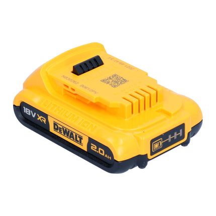 DeWalt DCB 1102 D1 Kit de démarrage sans fil 18 V avec 1x batterie 2,0 Ah + chargeur DCB 1102