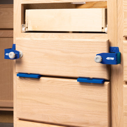 Kreg KCS DFMT PRO Schubladenfront Montagewerkzeug Set 2 - toolbrothers