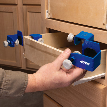 Kreg KCS DFMT PRO Schubladenfront Montagewerkzeug Set 3 - toolbrothers