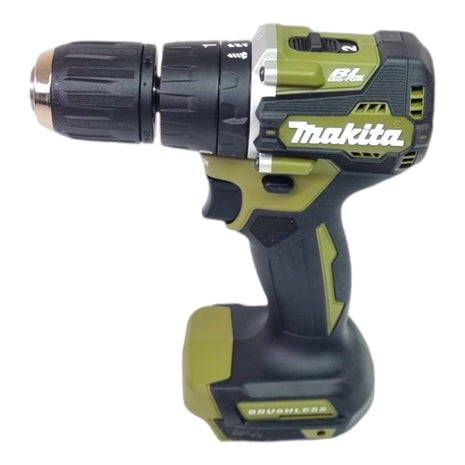 Makita DHP 487 SF1O Taladro percutor inalámbrico 18 V 40 Nm sin escobillas Olive Outdoor Adventure Series + 1x batería 3,0 Ah + cargador