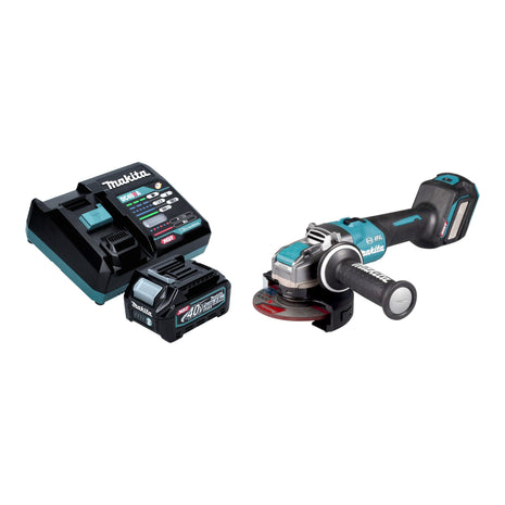 Makita GA 041 GD101 Akku Winkelschleifer 40 V max 125 mm X LOCK Brushless 1x Akku 2 5 Ah Ladegeraet 0 - toolbrothers