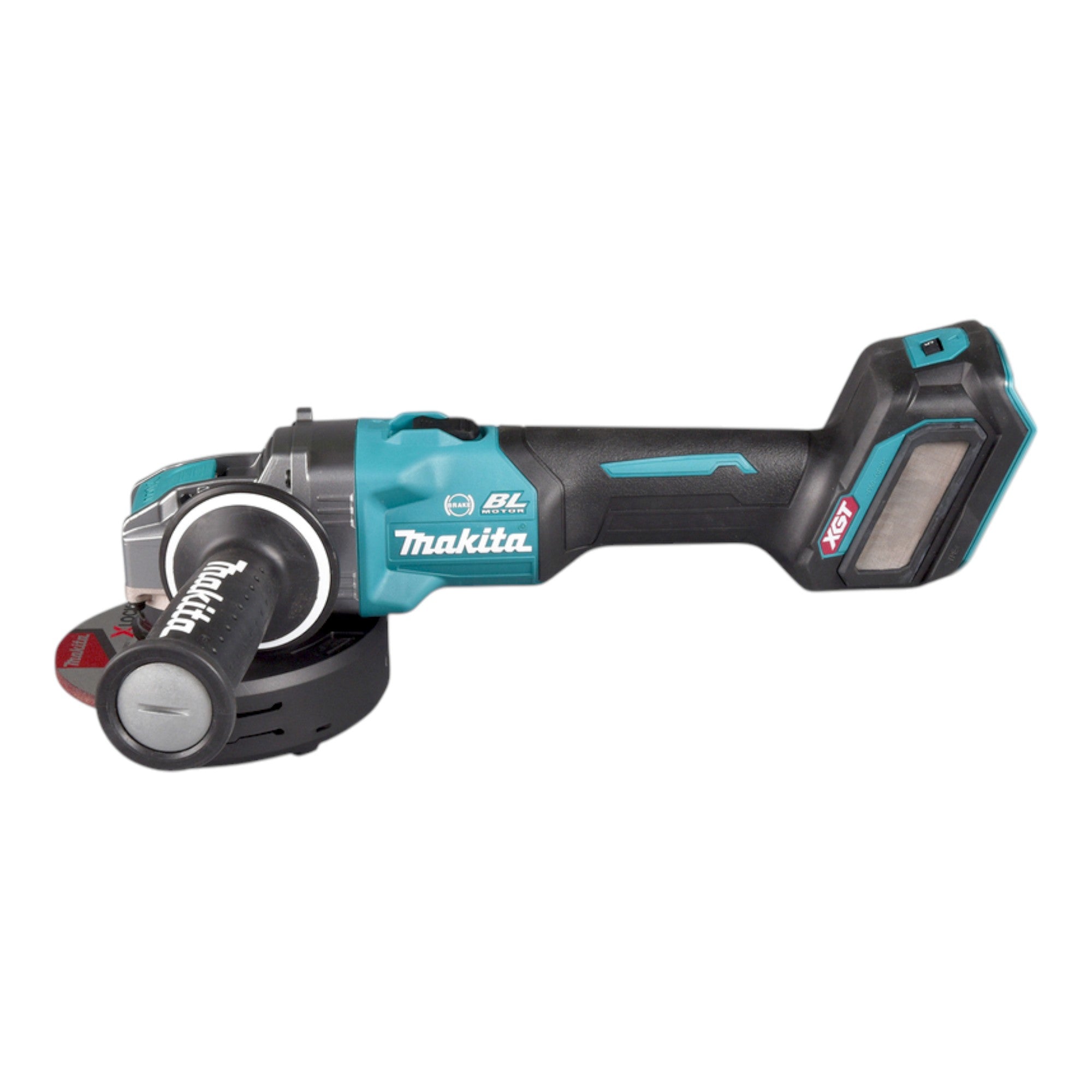 Makita GA 041 GD201 Akku Winkelschleifer 40 V max 125 mm X LOCK Brushless 2x Akku 2 5 Ah Ladegeraet Makpac 1 - toolbrothers