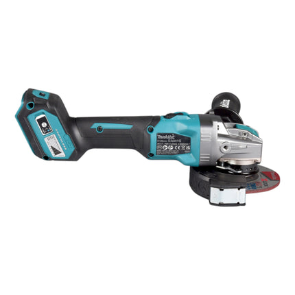 Makita GA 041 GT101 Meuleuse d'angle sans fil 40 V max. 125 mm X-LOCK Brushless + 1x batterie 5,0 Ah + chargeur + Makpac