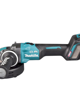 Makita GA 041 GT201 Akumulatorowa szlifierka kątowa 40 V maks. 125 mm X-LOCK Bezszczotkowa + 2x akumulator 5,0 Ah + ładowarka + Makpac