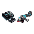 Makita GA 047 GD101 Akku Winkelschleifer 40 V max 125 mm X LOCK Brushless 1x Akku 2 5 Ah Ladegeraet 0 - toolbrothers