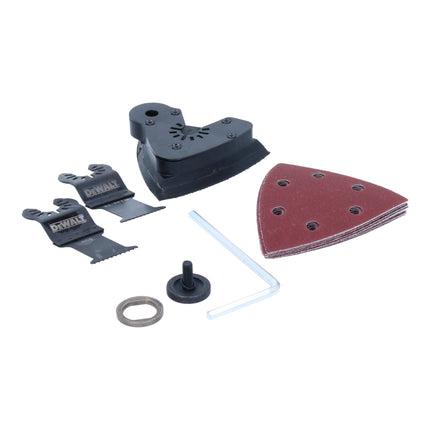 DeWalt DCS 355 E1 Oscillateur sans fil Multitool 18 V Brushless + 1x batterie Powerstack 1,7 Ah + chargeur + accessoires