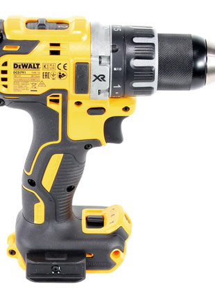 DeWalt DCD 791 E2 Perceuse-visseuse sans fil 18 V 70 Nm Brushless + 2x Powerstack batterie 1,7 Ah + chargeur