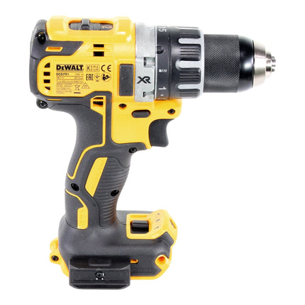 DeWalt DCD 791 E2 Perceuse-visseuse sans fil 18 V 70 Nm Brushless + 2x Powerstack batterie 1,7 Ah + chargeur