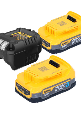 DeWalt DCD 791 E2 Perceuse-visseuse sans fil 18 V 70 Nm Brushless + 2x Powerstack batterie 1,7 Ah + chargeur