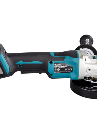 Makita DGA 520 SFX1 Meuleuse d'angle sans fil 18 V 125 mm X-LOCK Brushless + 2x batterie 3,0 Ah + chargeur