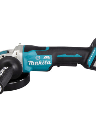 Makita DGA 520 SGX1 akumulatorowa szlifierka kątowa 18 V 125 mm X-LOCK bezszczotkowa + 2x akumulator 6,0 Ah + ładowarka