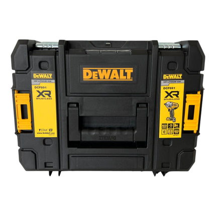 DeWalt DCF 891 E1T Clé à choc 18 V 1084 Nm 1/2'' Brushless + 1x batterie Powerstack 1,7 Ah + chargeur + TSTAK