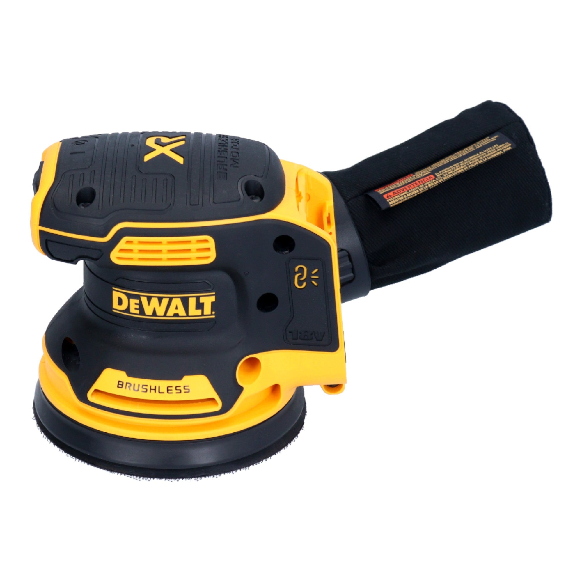 DeWalt DCW 210 D1 Akku Exzenterschleifer 18 V 125 mm Brushless 1x Akku 2 0 Ah Ladegeraet 1 - toolbrothers