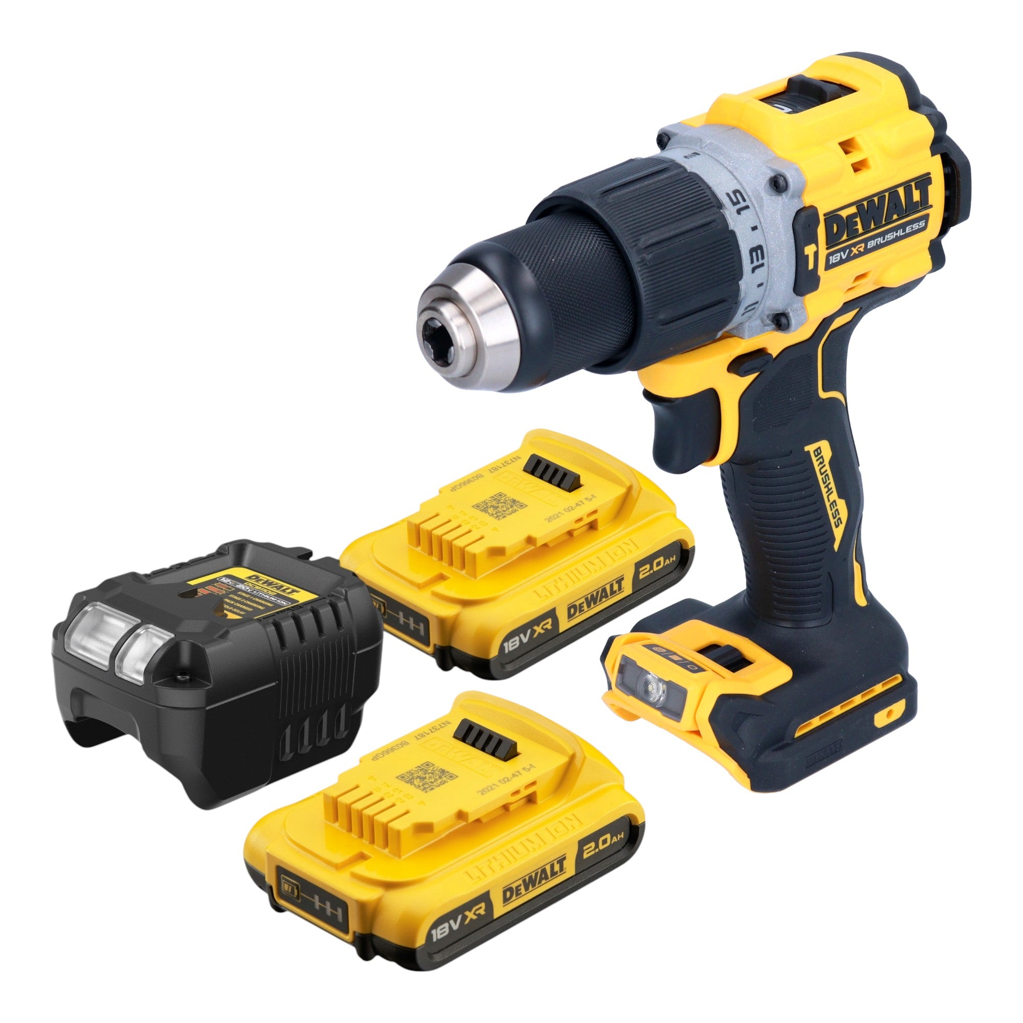 DeWalt DCD 805 D2 Akku Schlagbohrschrauber 18 V 90 Nm Brushless 2x Akku 2 0 Ah Ladegeraet 0 - toolbrothers
